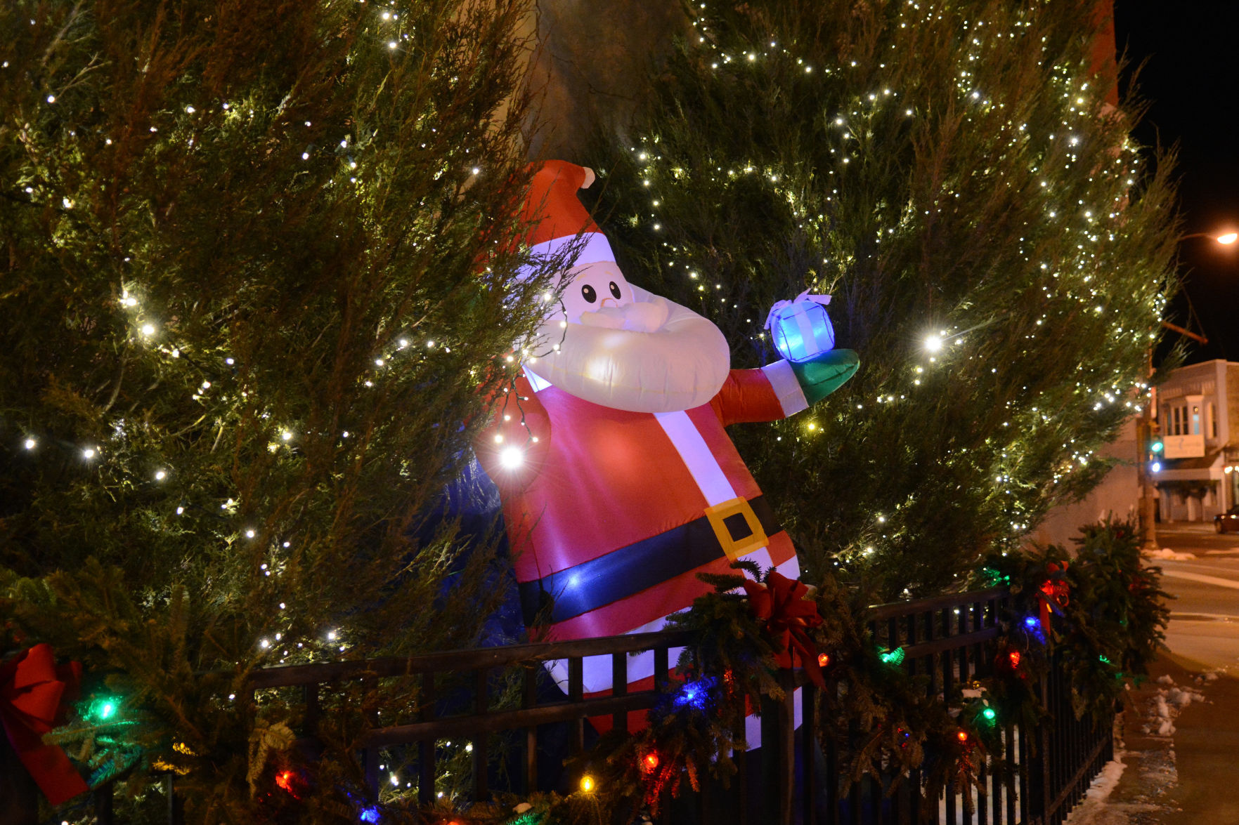 Portage celebrates holidays